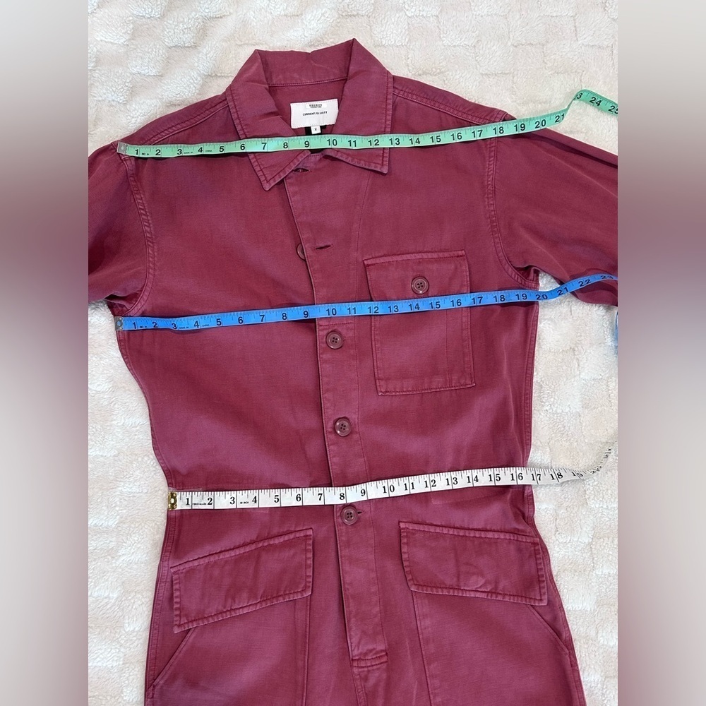 Current/Elliott Richland Jumpsuit in Berry Pink Wash for Women - Picture 9 of 16